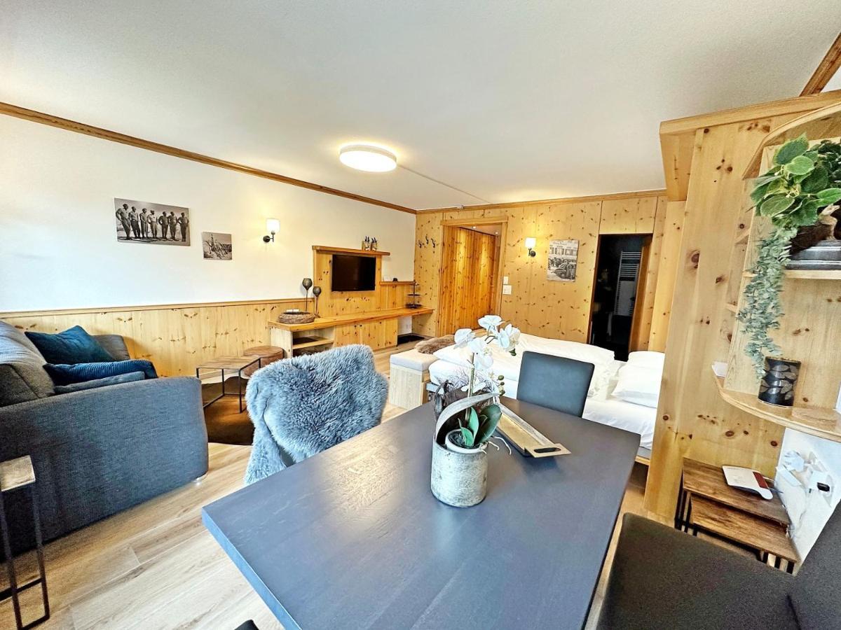 42M2 Alpenschick Mit Balkon, Ausblick, Pool - E405 Lägenhet St. Moritz Exteriör bild